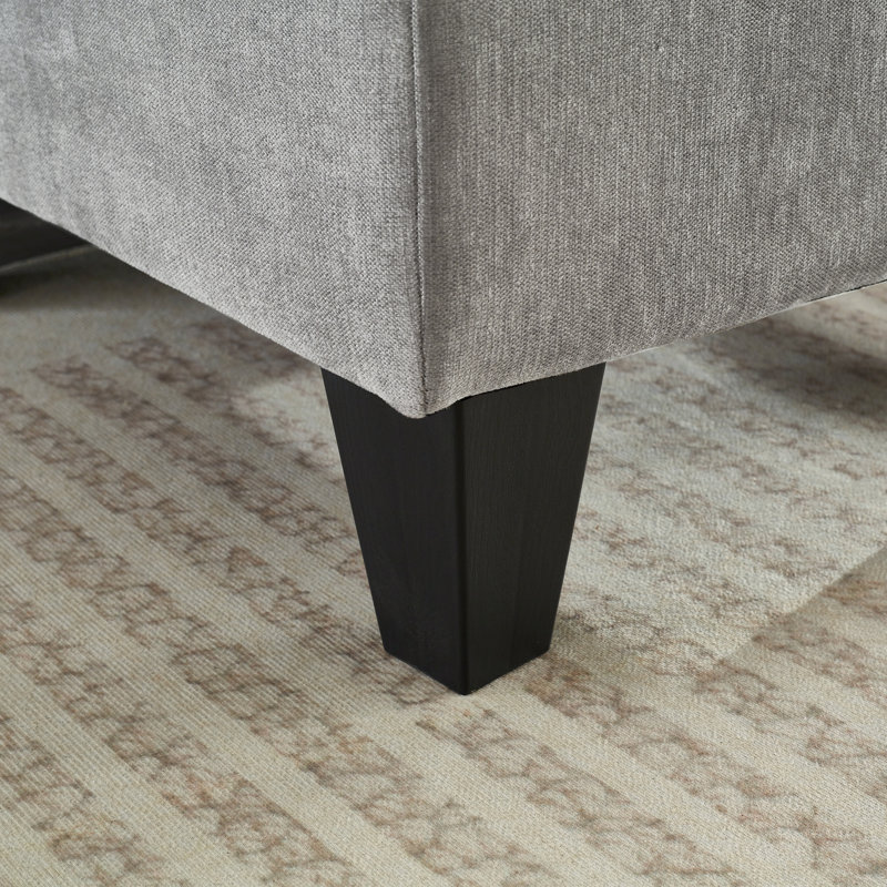 Grand canapé modulaire polyvalent avec revêtement en chenille, style moderne pour le salon