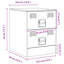 34.5cm W Steel Bedside Table-123821812-101281118