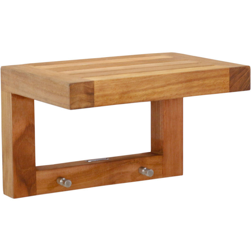 Moa™ Teak Floating Shelf