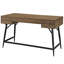 Bureau excédentaire noyer contemporain