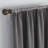 Eclipse Solid Thermapanel Room Darkening Rod Pocket Curtain, Window Curtain for Bedroom and Living Room, (1 Panel), 54 in Wide x 63 in Long, Grey-2129112919-2129112922