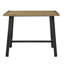 Table de salle à manger rectangulaire à hauteur de comptoir Modern Modern