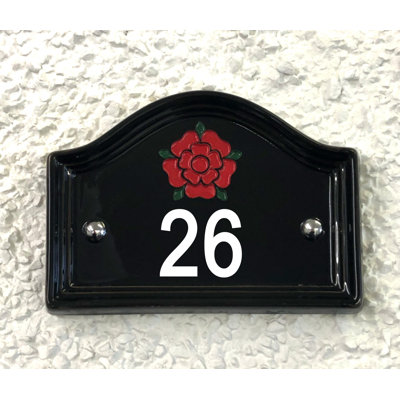 Walsham 16.5cm H Ceramic House Number