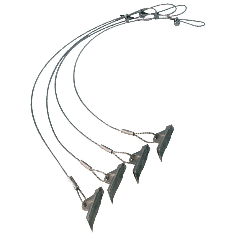 ShelterLogic Steel Universal Anchor Kit