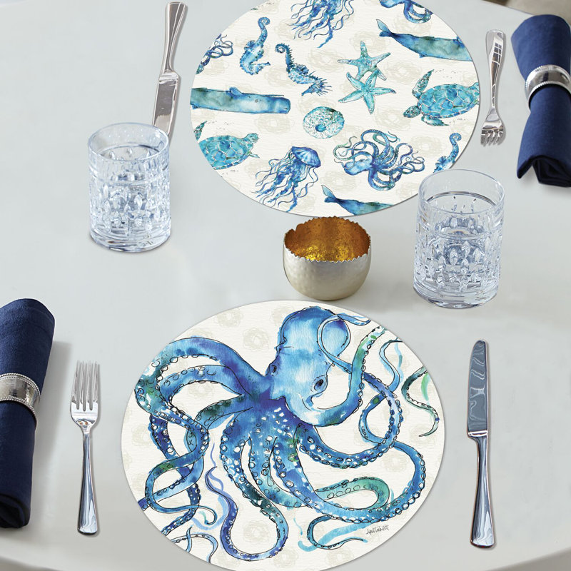 Iain Nautical Round Placemat