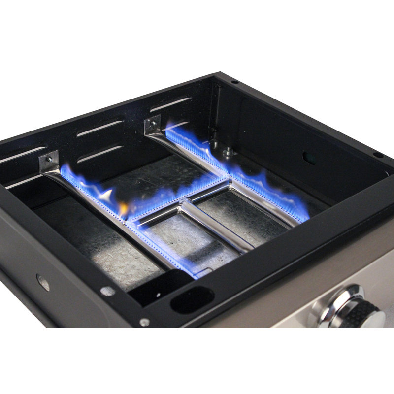 Blackstone Single Burner Liquid Propane 12000 BTU Gas Grill, Gray/Silver/Black