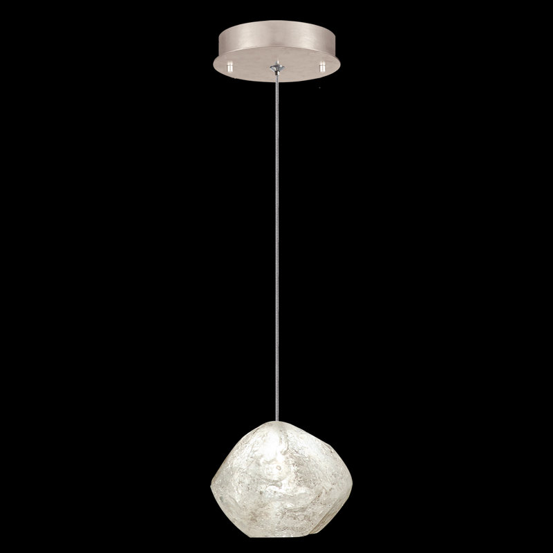 Luminaire suspendu rond 5,5 po Natural Inspirations, Doré