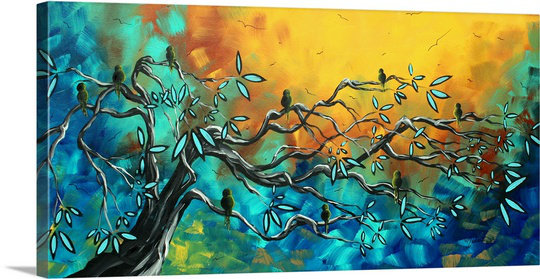 « rêve watches » par megan duncanson, impression, H 15 po x l 30 po x P 1,5 po, Toile