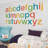 Alphabet Wall Decal Small Scheme A-1971656183