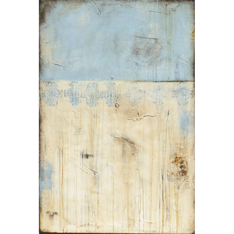 Shabby Cottage by Erin Ashley - Painting on Canvas, 76 cm H x 51 cm W, Wrapped Canvas