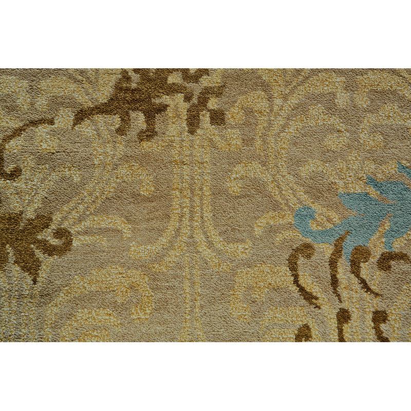 Rubio Wool Floral Indoor Rug, Rectangle 2' x 3'