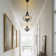 Srinithya 8 - Light Dimmable Lantern Geometric Chandelier