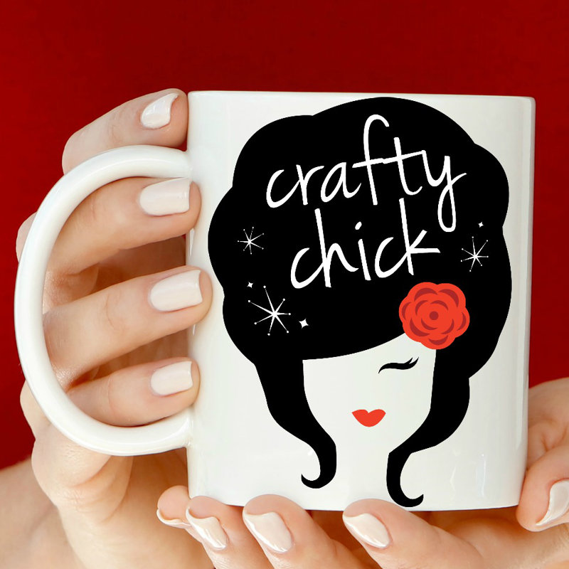 Grande tasse à café artisanale