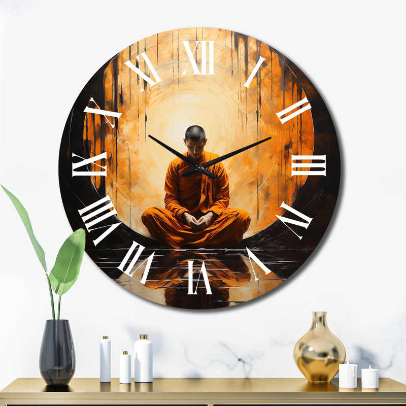 Bostin - Spiritual Wall Clock, Extra Large