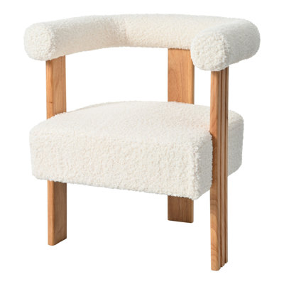Teddy Fabric Upholstered Accent Chair Comfy Chair Bedroom Chair Living Room Chair