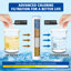 SUMERAIN Shower System Set with 9 Inch Rain Shower Head and 9 Settings Spray Hand Shower with Hard Water Filter-115848245