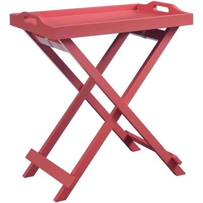 Table-plateau moderne de style contemporain, entièrement assemblée pour une utilisation immédiate