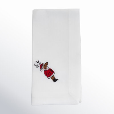 Reindeer 4 Piece Napkin Set