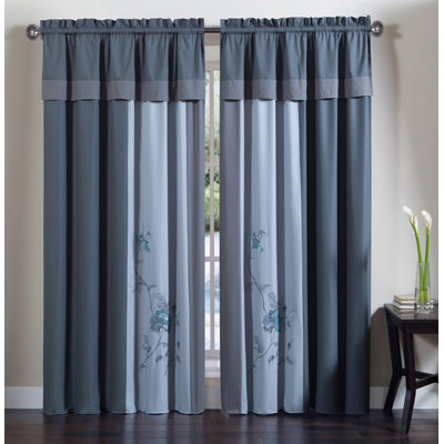 Semi Sheer Curtain Pair