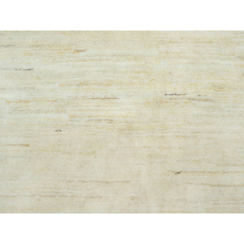 Tapis de couloir Byerley ivoire en laine New Age