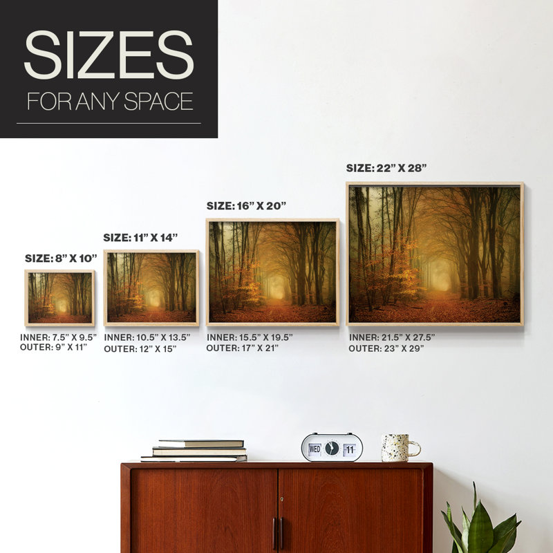 Early Light -Framed Print - Restickable, Naturel, H 11 po x l 14 po