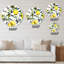 Horloge murale citron et olive II-60327445