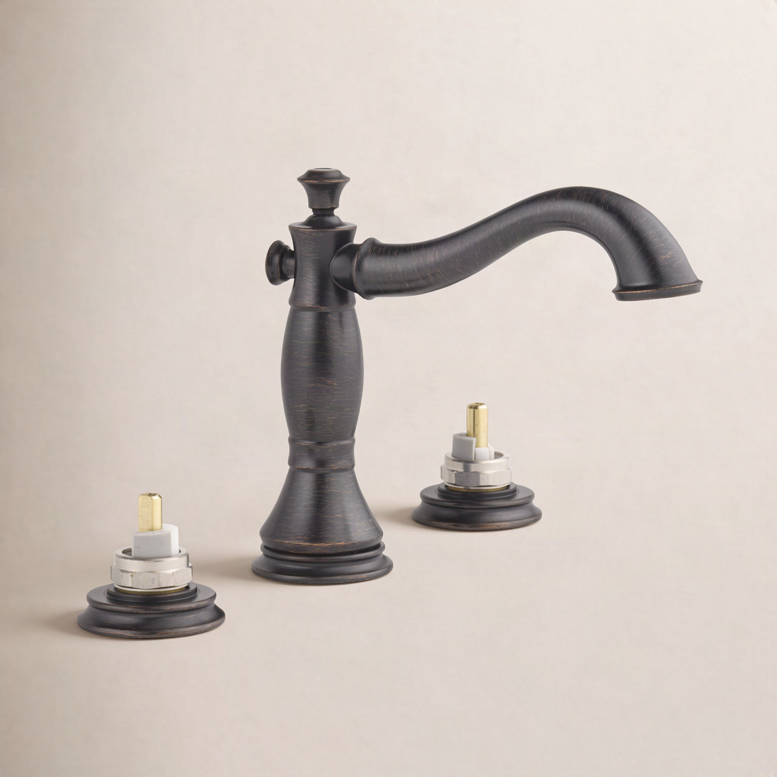 Cassidy™ Widespread Faucet with Drain Assembly, Venetian Bronze