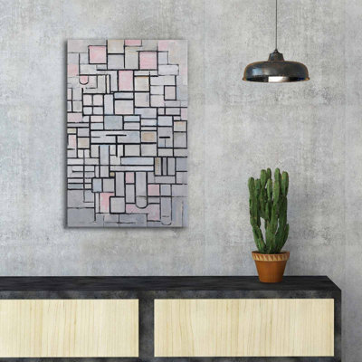 Leinwandbild von Piet Mondrian