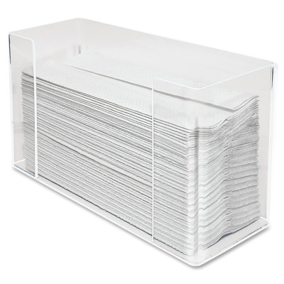 Kantek Acrylic C-Fold Dispenser, Clear