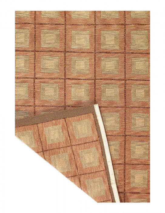 Hertzfeld One-of-a-Kind Rectangle 4'1'' X 5'11'' Hand Knotted Area Rug