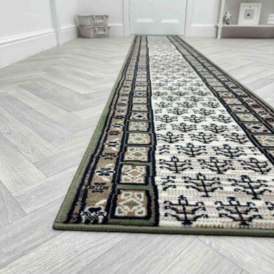 Runner Geometric Area Rug