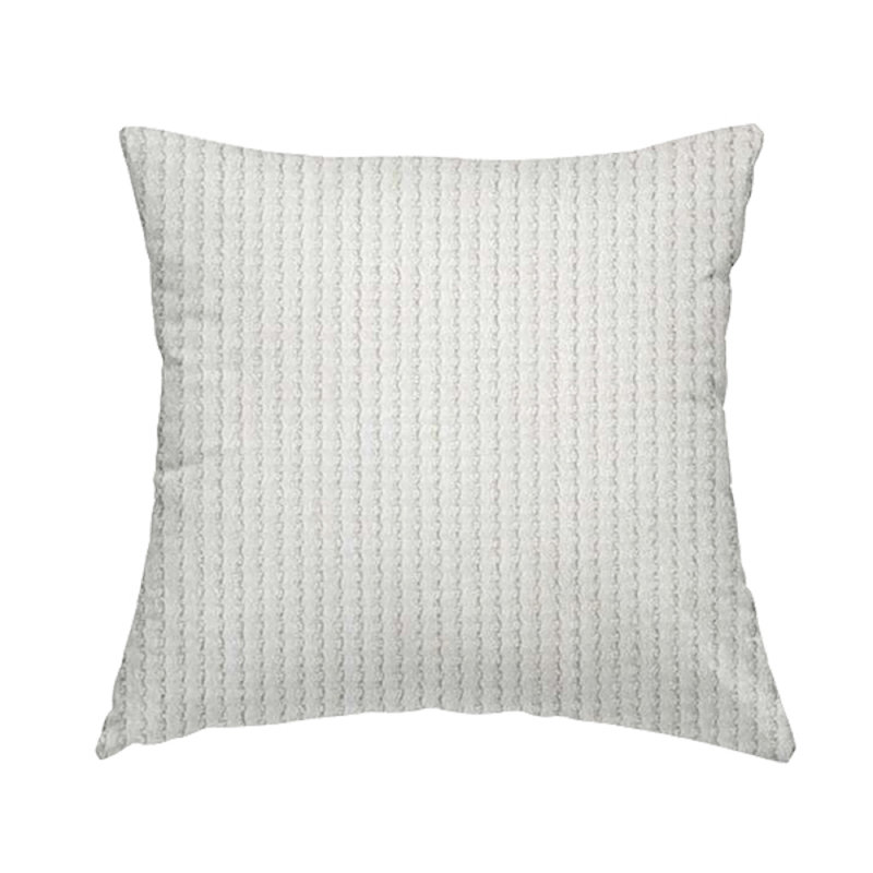 Cooney Square Throw Cushion, 43cm H x 43cm W x 5cm D, White
