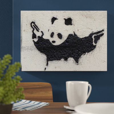 Banksy - Wrapped Canvas Print