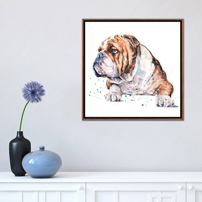 "English Bull Dog I" par Edwatercolours-impression