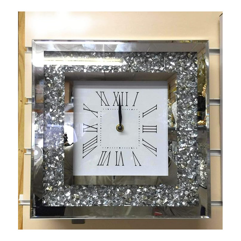 Glass Wall Clock