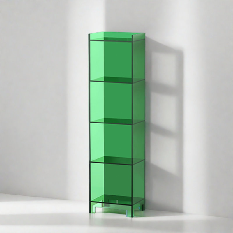 Bibliothèque simple, tendance et belle, (5 tablettes) H 61 po x l 15,7 po x P 11,8 po, Vert