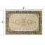 Tapis oriental oriental avec motif doré et vert - Tapis à motif traditionnel pour le salon et la chambre à coucher-1579488719