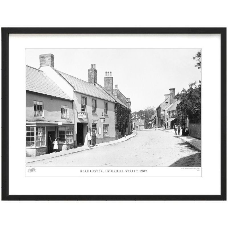 Beaminster, Hogshill Street 1902 by Francis Frith - Single Picture Frame Print, 60cm H x 80cm W x 2.3cm D