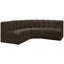 Hirah Upholstered Curved Sectional Reversible-89266561