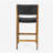 GENESEE WICKER & WOOD BAR STOOL