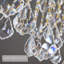 Lustre majestueux de 91 cm (36 pouces) en cristal K9 doré à 24 lumières, avec chaîne ajustable et ampoules DEL-134703937