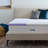 Lucid 2" Lavender and Gel Memory Foam Mattress Topper with cover - Twin XL-97762100-117393925