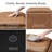 Faux Leather Upholstered Storage Cube