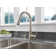 Apex Integrated Pull Down Single Handle Kitchen Faucet with Soap Dispenser