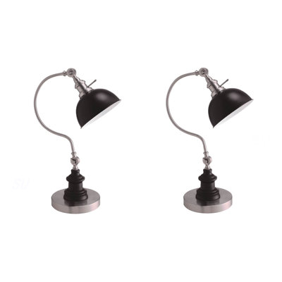 Lampe de table style industriel 1pc