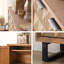 Armoire d'appoint moderne et multifonctionnelle