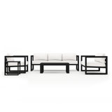 Avion 5 Piece Sofa Seating Group with Sunbrella Cushions