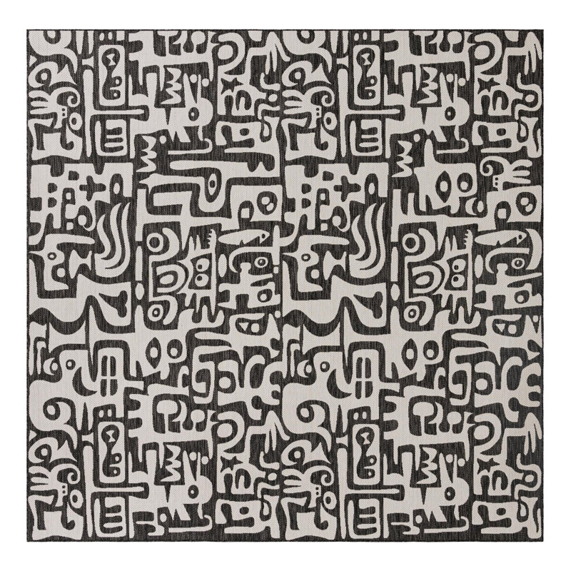 Tapis Lyric Hower, Carré 12 pi