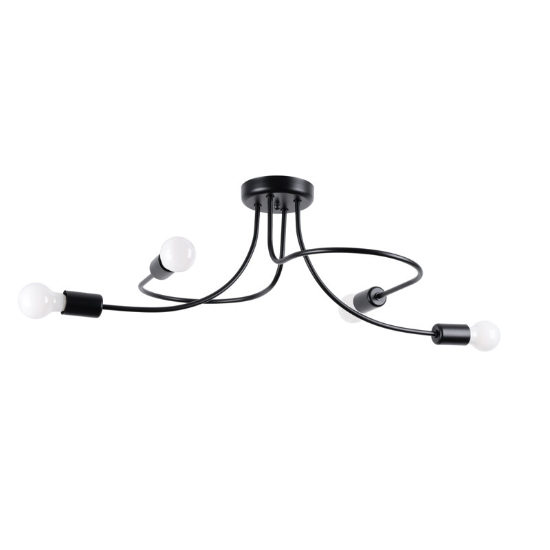 Chandelier, 32cm H x 47cm W x 75cm D, 4 Lights