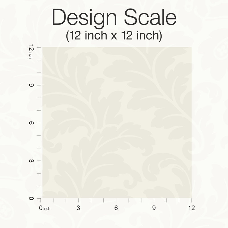 Wallpaper Roll by Candice Olson, White